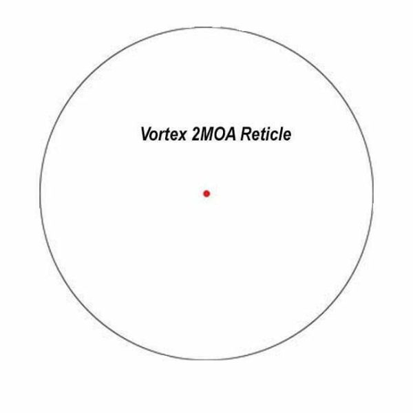Vortex 2Moa Red Dot Reticle