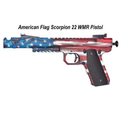 American Flag Scorpion 22 WMR Pistol, 6 inch, VC225N-0024, in Stock, on Sale