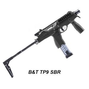 B&T TP9 SBR, BT-30105-N-SBR-FS, Black, in Stock, on Sale