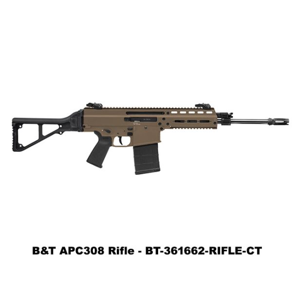 Apc308, Rifle, B&Amp;T Apc 308 Rifle, Bt361662Riflect, Skeletonized Stock, Coyote Tan, B&Amp;T For Sale, In Stock, On Sale