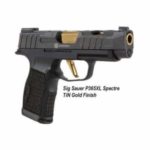 Sig Sauer P365XL Spectre TiN Gold Finish, Sig P365V002, Sig 798682659899, For Sale, in Stock, on Sale