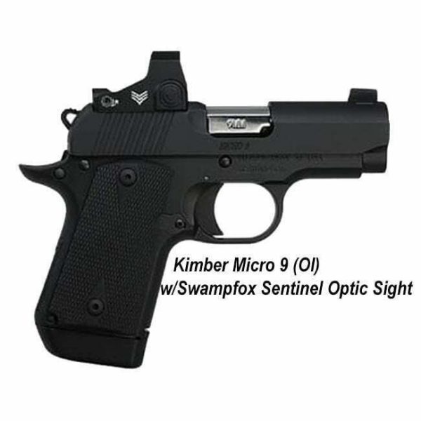 Kimber Micro9 Black Oi Pistol With Red Dot 3300221 Main