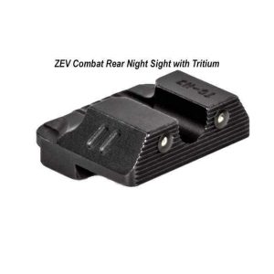 zev rear sight kit combat v3 tritium