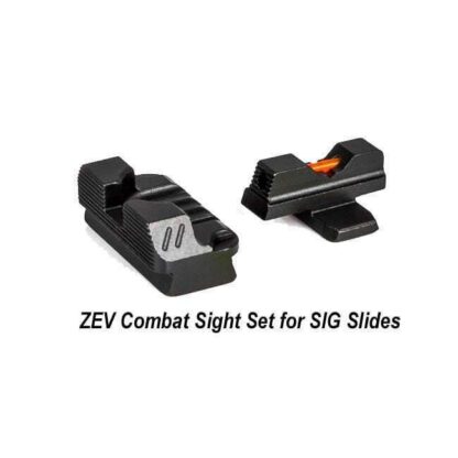 Zev Sight Set Combat Sig Fiber Optic