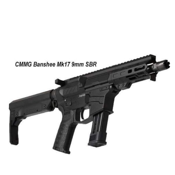 Cmmg Banshee Mk17 Black Sbr 5 Main