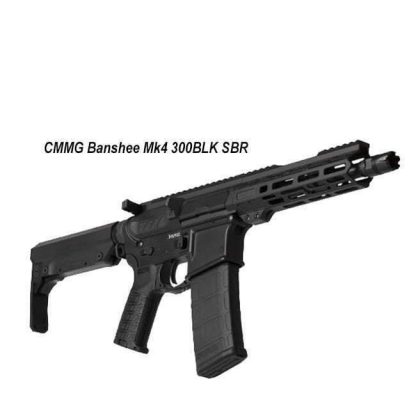 Cmmg Banshee Mk4 300 Black 8 Sbr Main 1