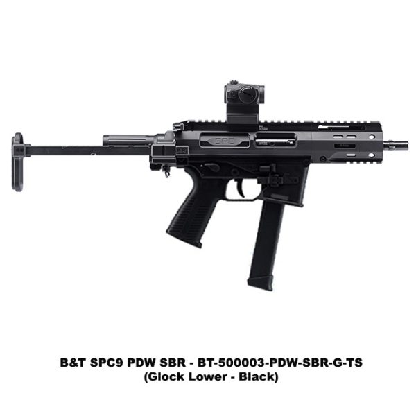 B&Amp;T Spc Pdw, Sbr, B&Amp;T Spc Pdw Sbr, Glock Lower, Black, Bt 500003Pdwsbrgts, B&Amp;T 840225709193, For Sale, In Stock, On Sale