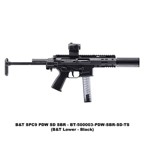 B&Amp;T Spc Pdw, Sd, Sbr,, B&Amp;T Spc Pdw Sd Sbr, B&Amp;T Lower, Black, Bt 500003Pdwsbrsdts, B&Amp;T 840225709216, For Sale, In Stock, On Sale