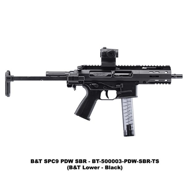 B&Amp;T Spc Pdw, Sbr, B&Amp;T Spc Pdw Sbr, B&Amp;T Lower, Black, Bt 500003Pdwsbrts, For Sale, In Stock, On Sale