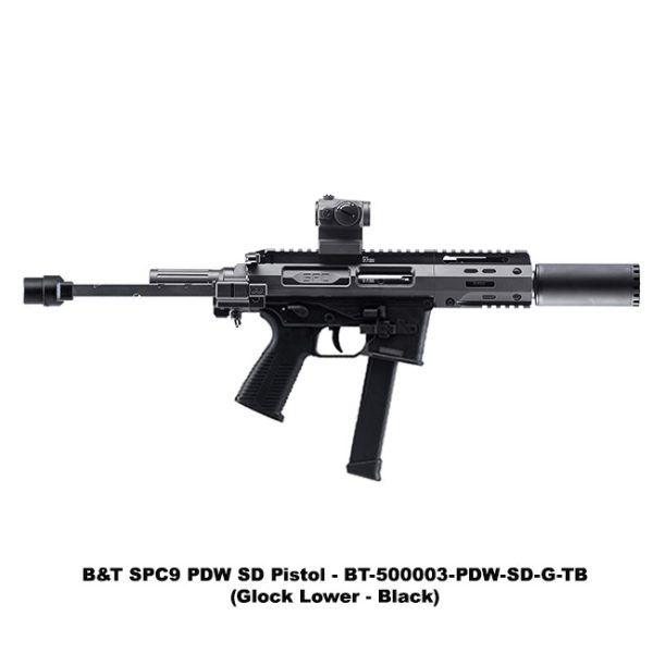 B&Amp;T Spc9 Pdw Sd, Pistol, Glock Lower, Bt500003Pdwsdgtb, For Sale, In Stock, On Sale