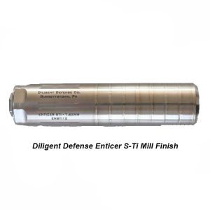 Diligent Defense Enticer S-Ti Mill Finish, DDC D-ENT-STI-1-MI-1, For Sale, in Stock, on Sale