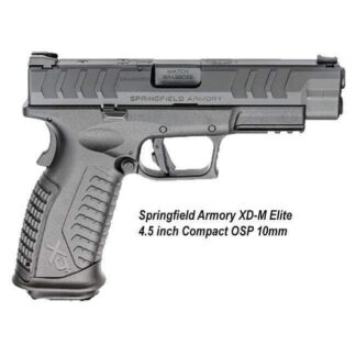 Springfield Armory XD-M Elite 4.5 inch Compact OSP 10mm, XDME94510BHCOSP, 706397961251, in Stock, on Salein Stock, on Sale