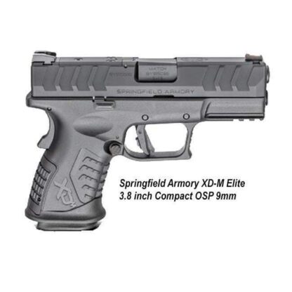 Springfield Armory XD-M Elite 3.8 inch Compact OSP 9mm, XDME9389CBHCOSP, 706397943424, in Stock, on Sale
