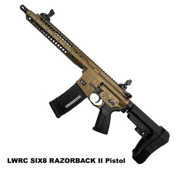Lwrc Six8 Razorback Ii Pistol, Lwrc Six8A5Pbbrb12Sba3, Lwrc 850016966698, For Sale, In Stock, On Sale