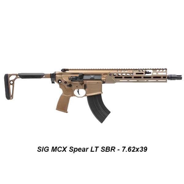 Sig Mcx Spear Lt Sbr  7.62X39, Sig Spear Lt, Sig Rmcx762R11Bltsbr, Sig 798681673780, For Sale, In Stock, On Sale