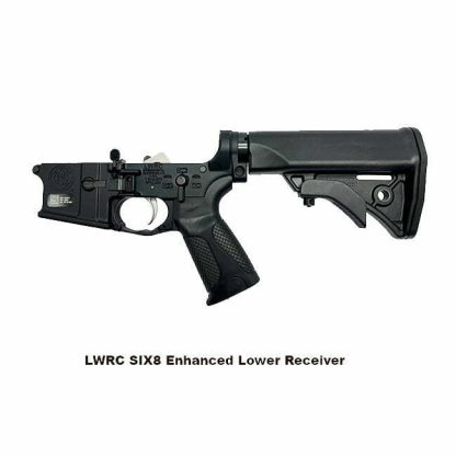 LWRC SIX8 Lower Receiver, LWRC 6.8 Lower Receiver, Black, LWRC SIX8A5LB