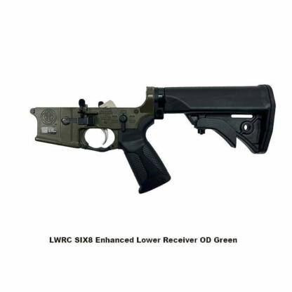 Lwrc Six8 Lower Receiver Od Green, Lwrc 6.8 Spc Od Green Lower, Lwrc Six8A5Lck, For Sale, In Stock, On Sale