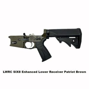 lwrc six8 lower receiver patriot brown