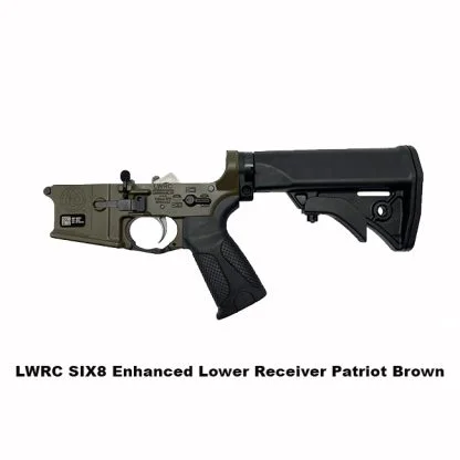 Lwrc Six8 Lower Receiver Patriot Brown