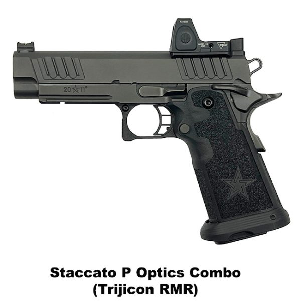 Staccato P Optics Combo, Staccato P With Red Dot