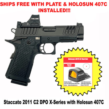 Staccato C2 X Series With Holosun 407C