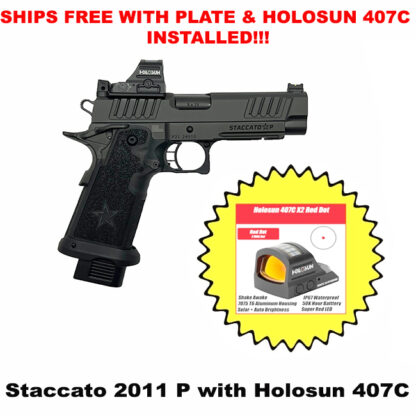 Staccato P With Holosun 407C