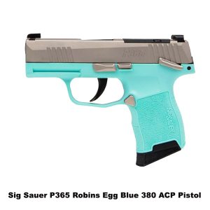 SIG P365 Robins Egg Blue, Sig 365-380-REB-MS, Sig 798681672981, For Sale, in Stock, on Sale