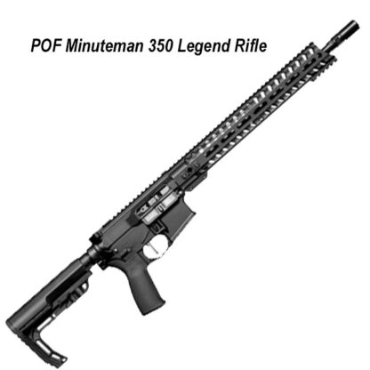 Pof Minuteman 350 Legend Rifle, Black, 01646, 847313016461, In Stock, On Sale