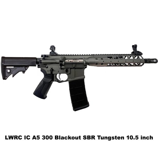 Lwrc Ic A5 300 Blackout Sbr, Tungsten, Lwrc Ica5P3Tg10S, Lwrc 850050325260, For Sale, In Stock, On Sale