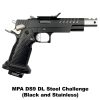 MPA DS9 DL Steel Challenge, Masterpiece Arms DS9 DL Steel Challenge, MPA DS9 Steel Challenge, MPA STEELCHALLGUN, Black and Stainless