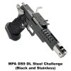 MPA DS9 DL Steel Challenge, Masterpiece Arms DS9 DL Steel Challenge, MPA DS9 Steel Challenge, MPA STEELCHALLGUN, Black and Stainless