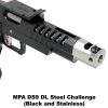 MPA DS9 DL Steel Challenge, Masterpiece Arms DS9 DL Steel Challenge, MPA DS9 Steel Challenge, MPA STEELCHALLGUN, Black and Stainless