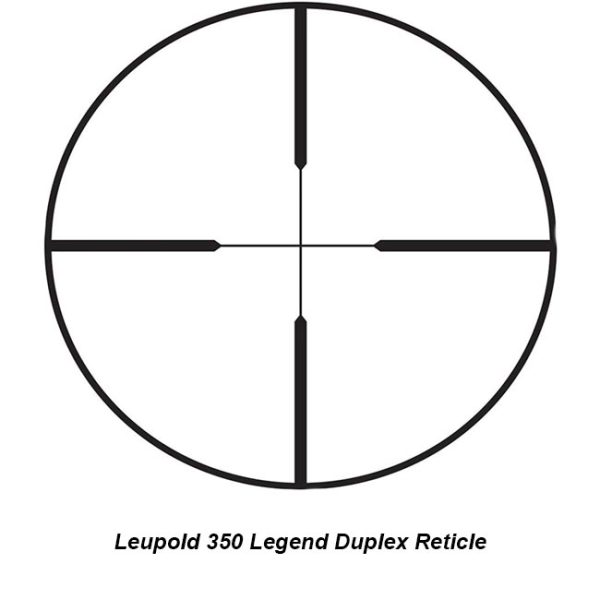 Leupold 350 Legend Duplex Reticle