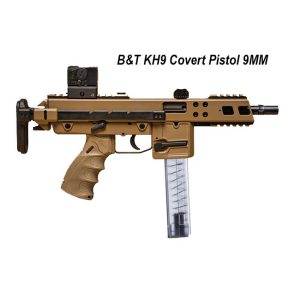 B&T KH9 Covert Pistol 9MM, BT-440000-C-US, 498798709883, FDE, in Stock, on Sale