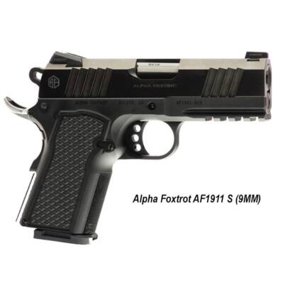 Alpha Foxtrot Af1911 S (9Mm), In Stock, On Sale