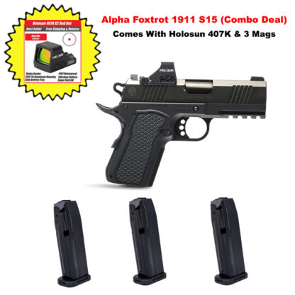 Alpha Foxtrot 1911 S15 (Combo Deal), Af1911 S15 (Combo Deal), For Sale, In Stock, On Sale