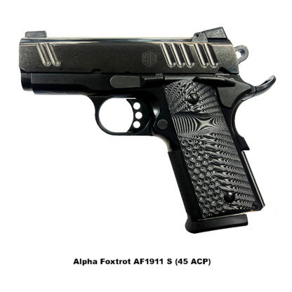 Alpha Foxtrot Af1911 S (45 Acp), 810100532079, Alfgaa02X4Andpdbk06, For Sale, In Stock, On Sale