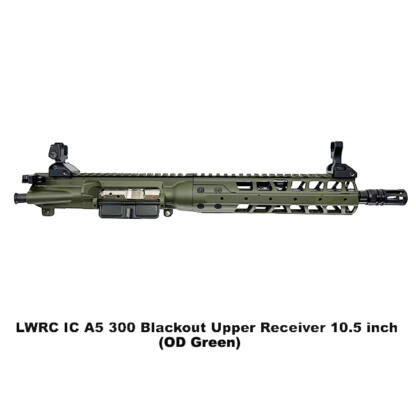 Lwrc Ic A5 300 Blackout Upper Receiver Od Green, Lwrc Ica5U3Odg10S, For Sale, In Stock, On Sale