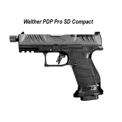 Walther Pdp Pro Sd Compact, 18 Round, 2844176, 723364216176, In Stock, On Sale