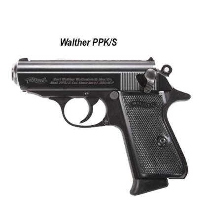 Walther Ppk/S, .380 Acp, 4796006, 723364209963, In Stock, On Sale