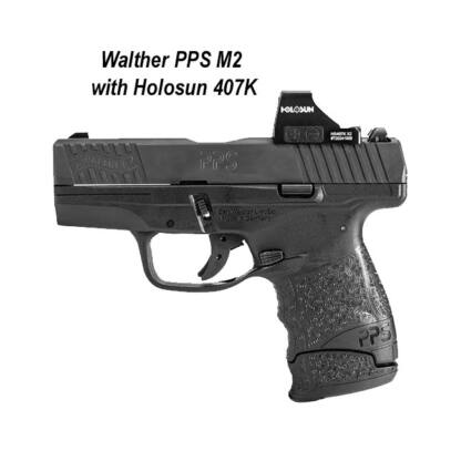 Walther Pps M2 With Holosun 407K, 2851113, 723364224256, In Stock, On Sale