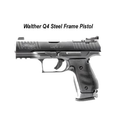 Walther Q4 Steel Frame Pistol, In Stock, On Sale