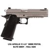 LIVE FREE ARMORY APOLLO 11, LF APOLLO 11, LFA APOLLO 11 4.15 INCH 9MM PISTOL ELITE GREY FULL SIZE, LIVE FREE ARMORY 810128640176, LIVE FREE ARMORY LFAPF61201, FOR SALE, ON SALE, IN STOCK