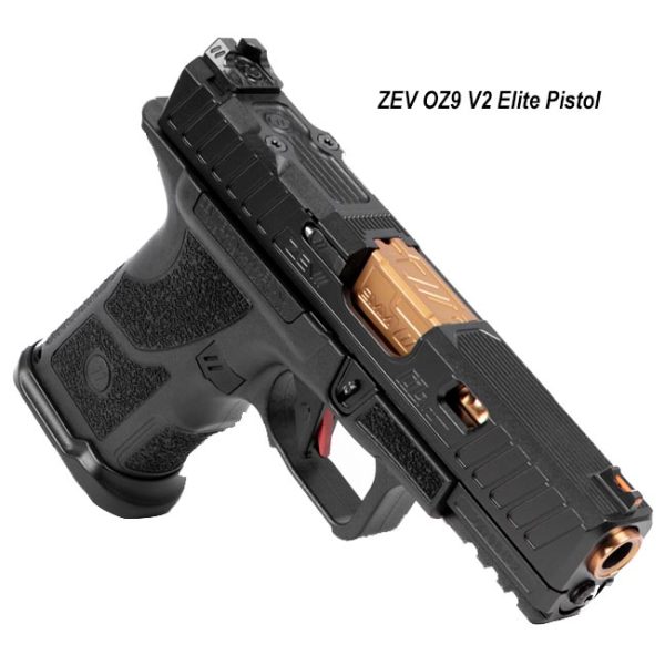 Zev Oz9 V2 Elite Pistol, Compact Slide, Fullsize Slide, Long Slide, In Stock On Sale
