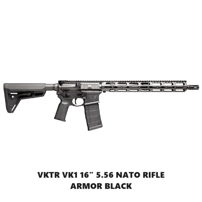 Vktr Vk1 Rifle, Vktr Vk1 16 Inch 5.56 Nato Rifle Armor Black, Vktr V31100916601, Vktr 00810155166014, For Sale, In Stock, On Sale