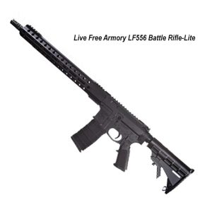 Live Free Armory LF556 Battle Rifle-Lite, Black, LFBRL84001, 850045134471, in Stock, on Sale