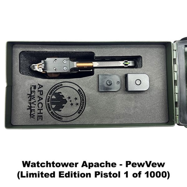 Watchtower Apache, Watchtower Apache Pewview, Watchtower Firearms Apache, Watchtower Apache 2011, Watchtower 81008512435, Apache9Mm46Pew