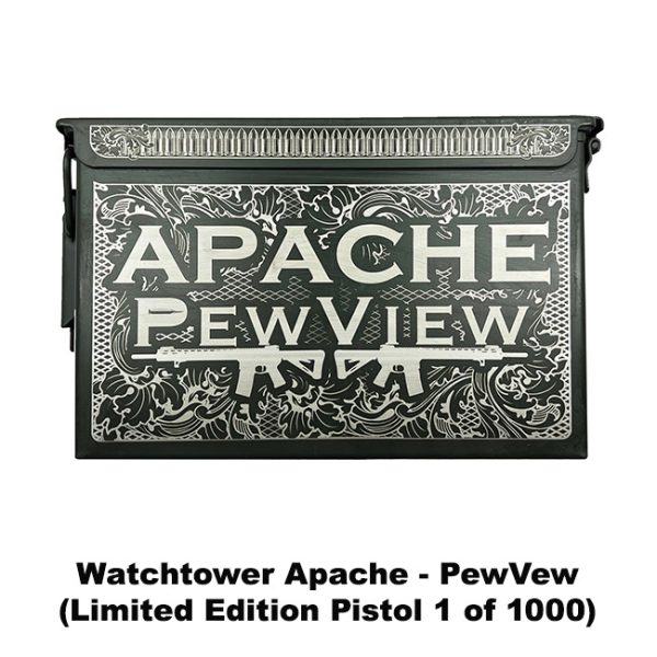 Watchtower Apache, Watchtower Apache Pewview, Watchtower Firearms Apache, Watchtower Apache 2011, Watchtower 81008512435, Apache9Mm46Pew