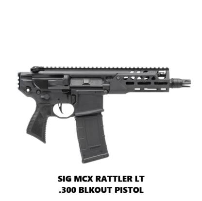 Sig Mcx Rattler Lt .300 Blkout Pistol, 798681660834, Pmcx300B6Blt