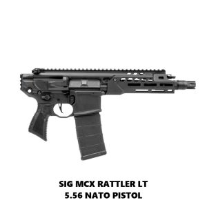 SIG MCX RATTLER LT 5.56 NATO PISTOL, 798681684625, PMCX-556N-7B-LT